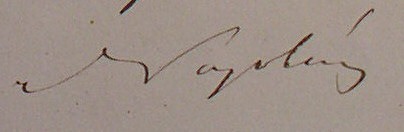 signature de Napolon III